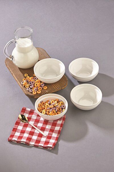 Cooker 4 Parça 14 Cm Porselen Lego Kase Seti