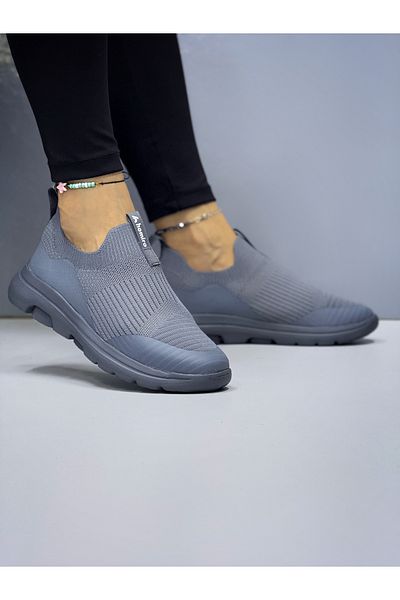 ARONA Unisex Laceless Orthopedic Faylon Sole Sports Shoes