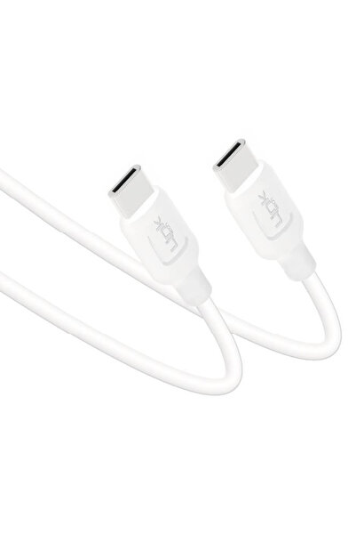 Linktech K451 Strong 60w Type-c - Type-c Data/şarj Kablosu 1mt Beyaz