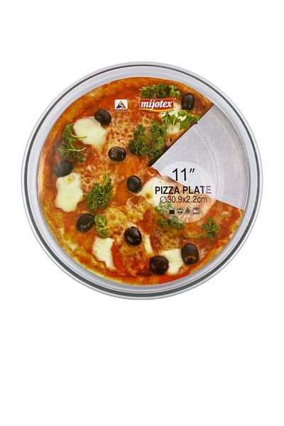 mijotex Clear Round Pizza Plate 30.9 x 2.2 cm