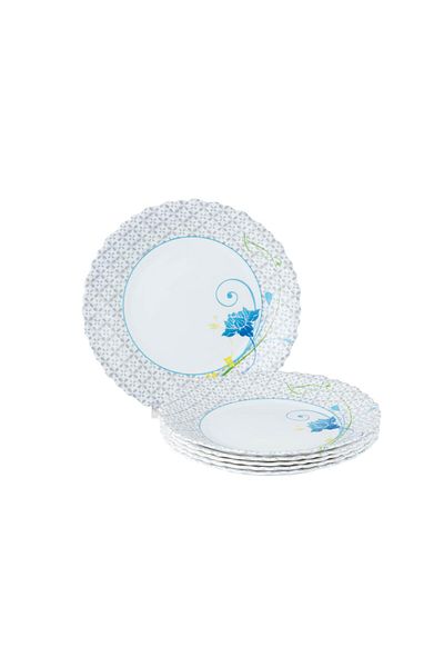 Luminarc A set of plates for serving round arcopal desserts and fruits, 6 pieces, size 19 cm