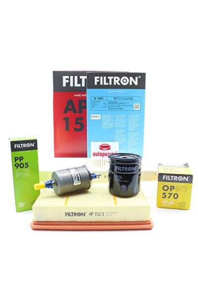Filtron Opel Vectra C 1.6 Periyodik Bakım Seti Filtron Marka
