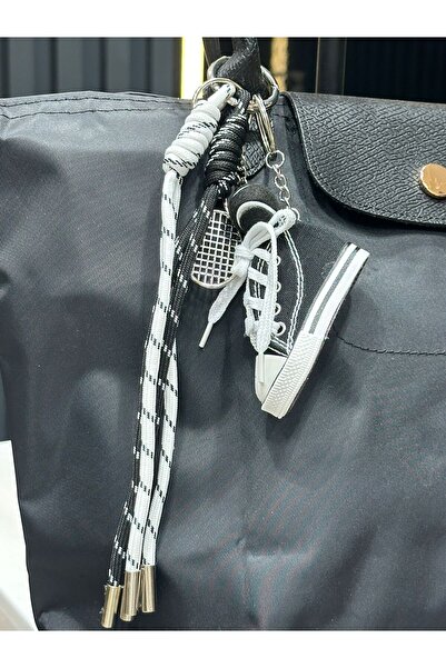 mèche atelier since 2024 Çanta Aksesuarı Charm  Siyah Ayakkabı