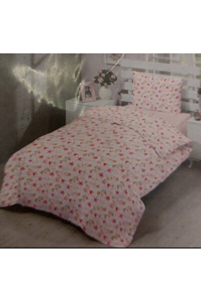 Molinella Pembe Tek Kişilik Nevresim Takımı