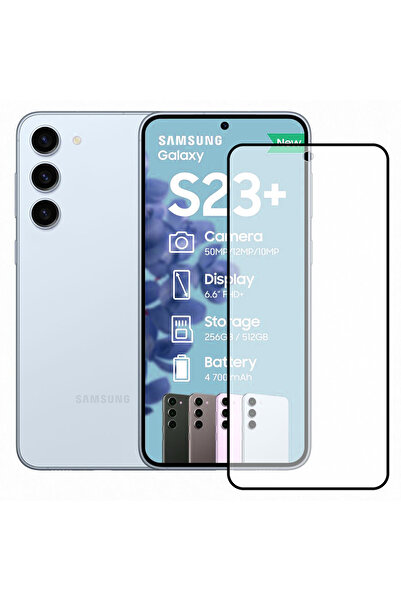 bufalo Samsung Galaxy S23 Plus Seramik Mat 9d Tam Kaplama Ekran Koruyucu