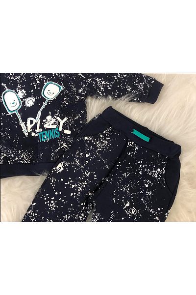 Hippil Bebi̇too Baby Boy Tracksuit Set