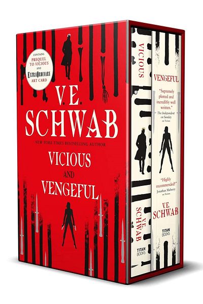 Kolektif Kitap Vicious/Vengeful Slipcase: V.E. Schwab - (English)