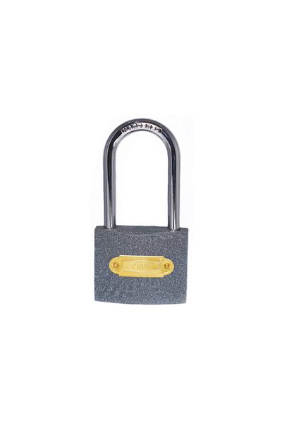 BT Teknik Eco Gray Cast Long Hook Padlock 50mm