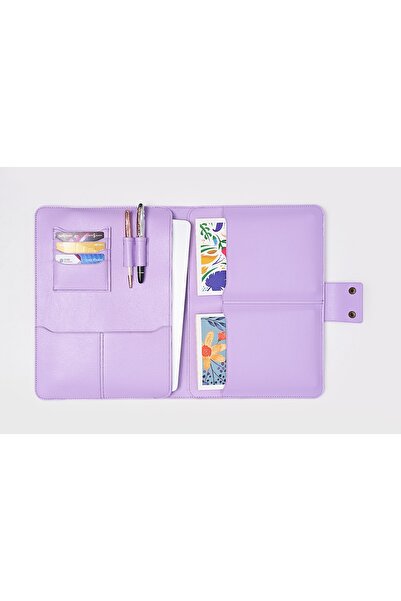 MESCHAIN Lilac Organizer Briefcase, Laptop and Tablet Bag - Elegant and Convenient