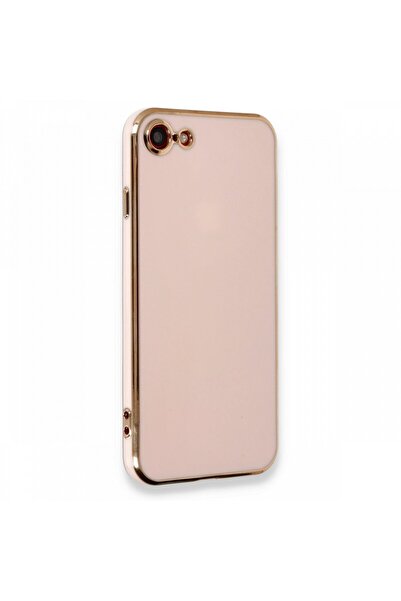 Deilmi iPhone 7 / 8 / SE 2020 Kılıf Luxury Seri Kamera Korumalı Silikon Kapak