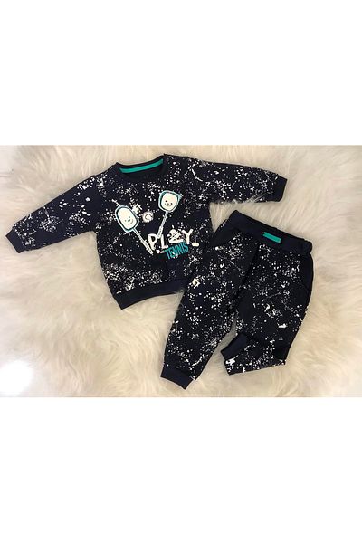 Hippil Bebi̇too Baby Boy Tracksuit Set