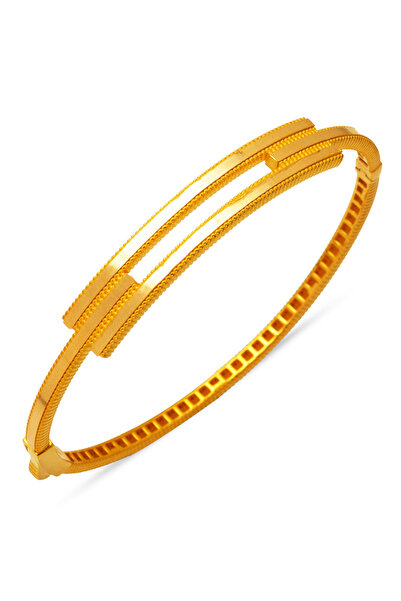 Bilezikci Ajda Model 22 Ayar Kaburga Altın Bilezik