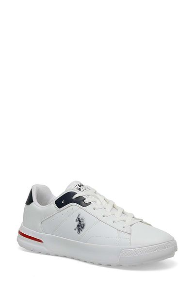 U.S. Polo Assn. Tenis alb pentru bărbați MANGO 4PR