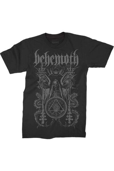 Aesthia Behemoth Grup Rock Oversize Unisex Majica