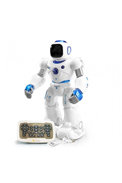 mavi su dünyası İnteraktif Şarjlı Akıllı Robot Uzaktan Kumandalı - Mavi Su Dünyası