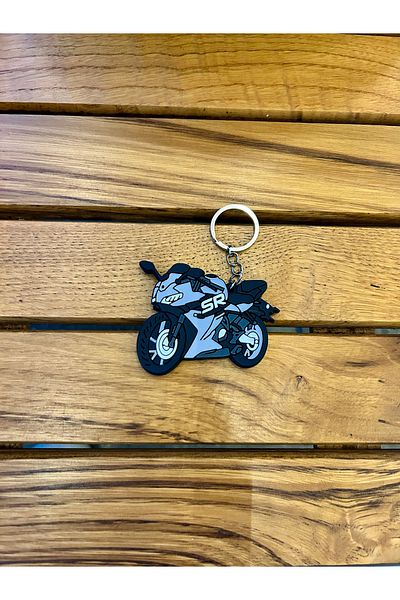 Lambbos Cfmoto 250Sr - Nardo Gray Keychain