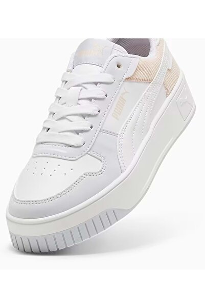 Puma 398740-01 Carina Street Cord Jr Sneaker Unisex Sports Shoes White
