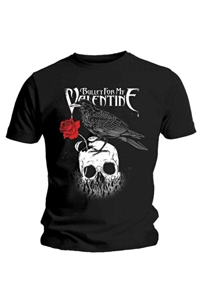 Aesthia Bullet For My Valentina Grup Rock Oversize Unisex Majica