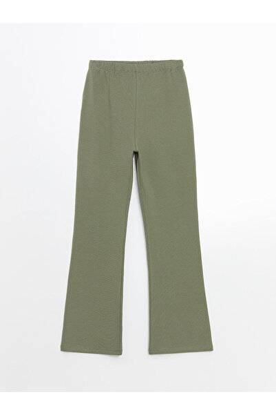 LC Waikiki Lcw Kids Khaki Elastic Waist Spanish Leg Girl's Leggings