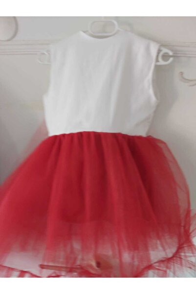 babyen1 KIRMIZI TÜTÜ ELBİSE 👗