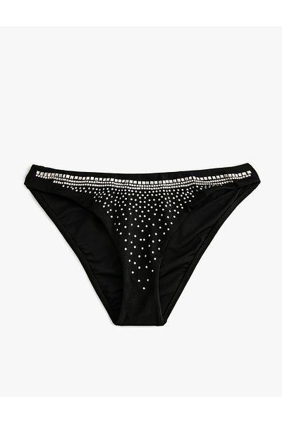 Koton Bikinihose mit normaler Taille und Steinmuster