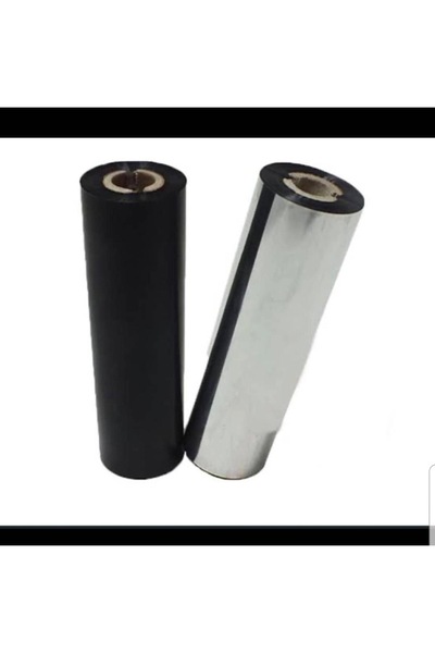 Genel Markalar AySan Etiket Wax Ribon 110mm X 74 metre Siyah Ribon
