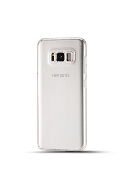 FitCase Samsung Galaxy S8 Kılıf Soft Silikon Şeffaf Arka Kapak