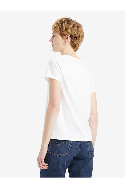 Levi's LSE The Perfect γυναικείο λευκό μπλουζάκι - A2086-0333