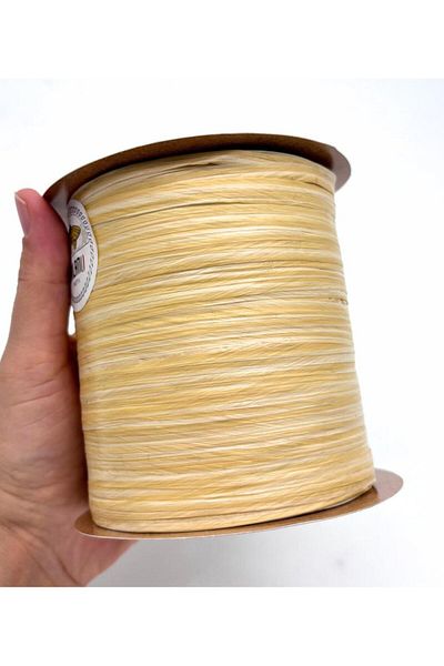 Nusrat Bilişim Milan Marbled Raffia Colored Bag Accessory - 100 g (No:D-9)