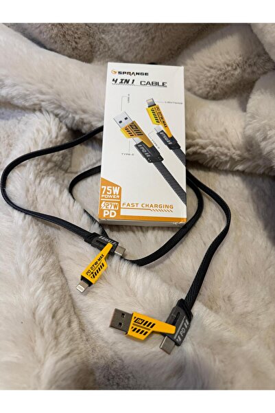 WASHA Sprange 4 In 1 Şarj Kablosu