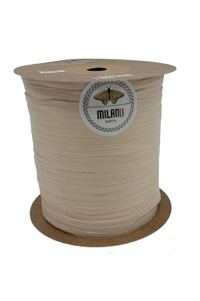 Nusrat Bilişim Milano Raffia Light Cream Bag Accessory - 100 g (No:34)
