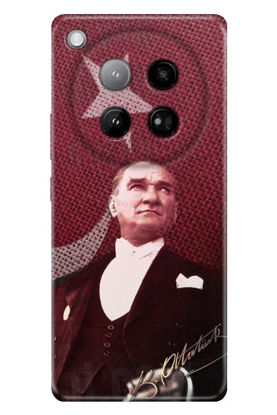 senada Infinix Zero 40 4g Case Patterned Tpu Silicone Printed M. K Ataturk