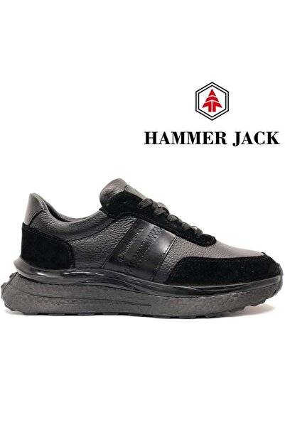 Hammer Jack 102-24820-M Jura Кожени мъжки обувки за ежедневно носене ЧЕРЕН