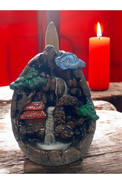 ELBUCOLECTION Doğa Temali Geri Akış Tütsülük Tütsü Hediye