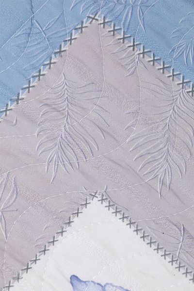 Örtüm Pamela Double Quilted Bedspread Set - Blue