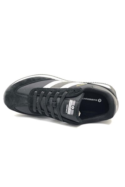 Hammer Jack 101-24985-m Santiago Leather Sneaker Men's Sneakers Black-White