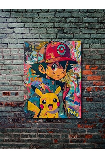 ZNC Pokemon Posterleri - Anime & Manga Posterleri, Özel Tasarım Kağıt Poster