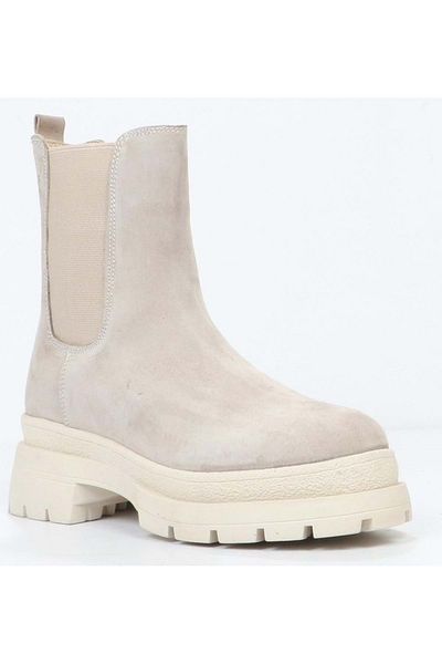 Hammer Jack 102-23925-Z Cristina Chelsea Genuine Leather Women's Boots Sand