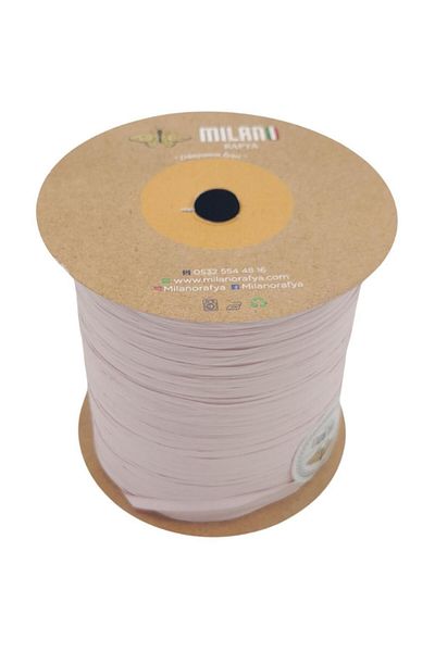Nusrat Bilişim Milano Raffia Powder Pink Bag Accessory - 100 g