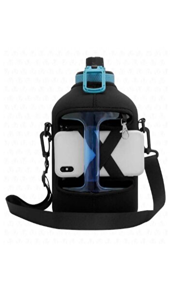 valletta Vlt1264 2,5lt Winta Mavi Motivasyonlu Sporcu Su Matarası Çantalı