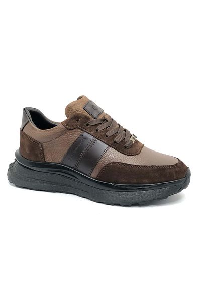 Hammer Jack Jura 102-24820-M Δερμάτινα Casual Ανδρικά Παπούτσια - Καφέ