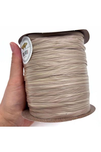 Nusrat Bilişim Milan Raffia Marbled Mink Bag Accessory - 100 g (No:D-11)