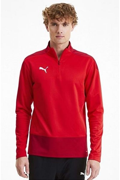 Puma 656476 -02 Teamgoal 23 - Ανδρικά κόκκινα φούτερ προπόνησης