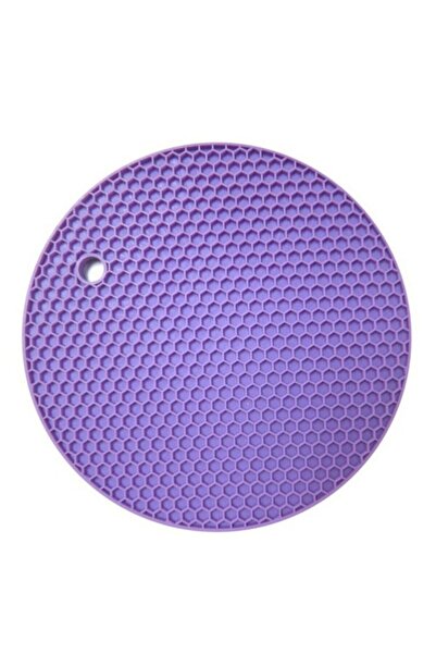 FırsatVar Round Silicone Trivet - Teapot Infuser and Pot Mat