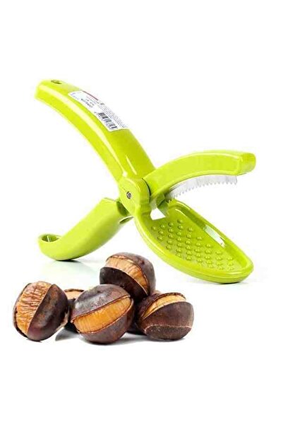 FırsatVar مقص أحذية كستنائي بلاستيكي مع قاطع معدني