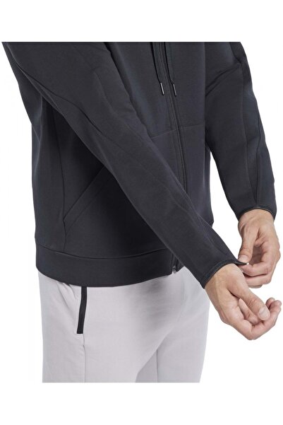 Reebok Ανδρικό φούτερ DreamBlend FZ Hoodi Μαύρο