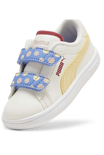 Puma Smash 3.0 Summercamp V in 395605-01 Baby Sports Shoes White