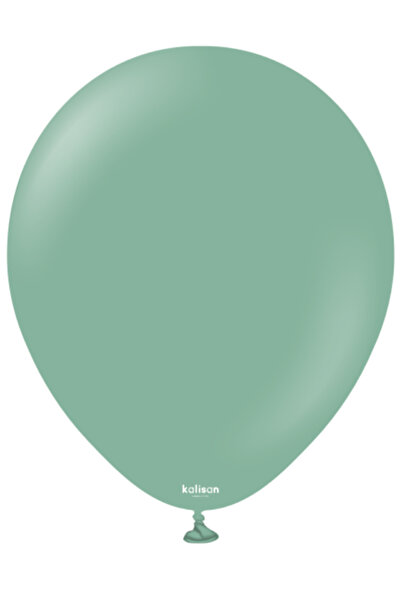 Kalisan Kali̇san Retro Sage Latex Balloon 12 Inches