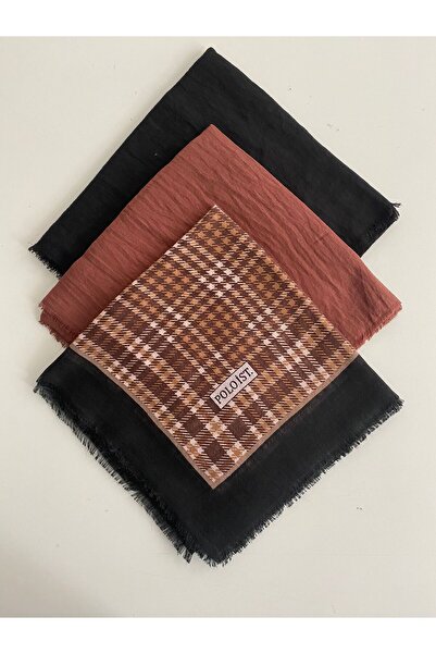 poloist 3 قطع من القماش القطني المختلط للكتابة