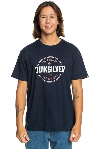 Quiksilver Ανδρικό T-shirt Circle Up Ss